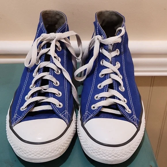 Converse All Stars hightops men's size 12 women's size 14 - Picture 5 of 9